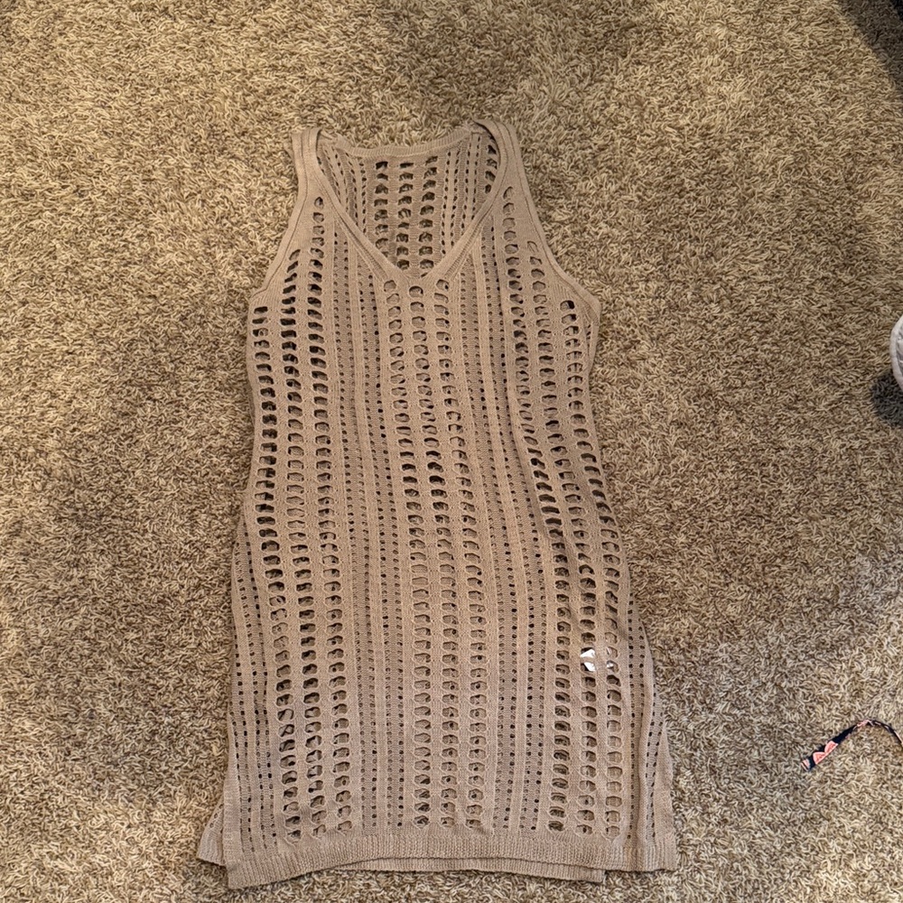 Knit Sleeveless Cover Up